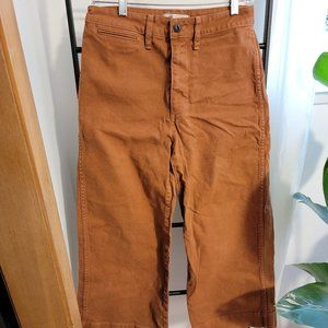 Madewell wide leg crop